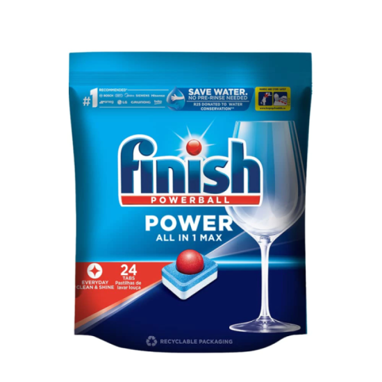 FINISH ALL IN 1 MAX  REG TABS 16.9G*24s