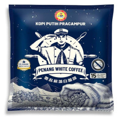 SALUTE BRAND PENANG WHITE COFFEE NO SUGAR 25GM*15'S SALUTE BRAND PENANG WHITE COFFEE NO SUGAR 25GM*15'S