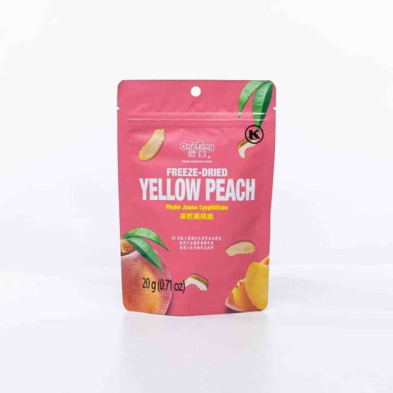 ONETANG FREEZE-DRIED YELLOW PEACH 20G