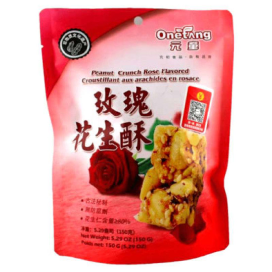 ONETANG PEANUIT CRUNCH ROSE FLAVORED 150G