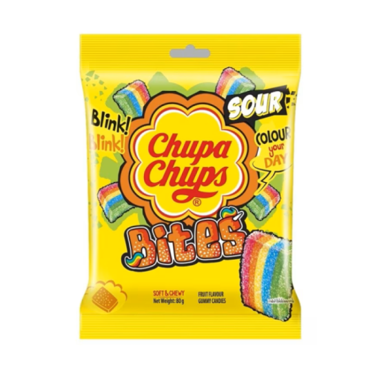 CHUPA CHUPS SOUR BITE 80GM