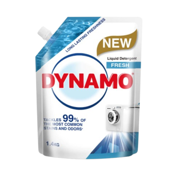 DYNAMO LIQUID DETERGENT (REFILL) FRESH 1.4KG