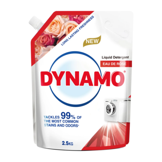 DYNAMO LIQUID DETERGENT (REFILL) EAU DE ROSE 2.5KG
