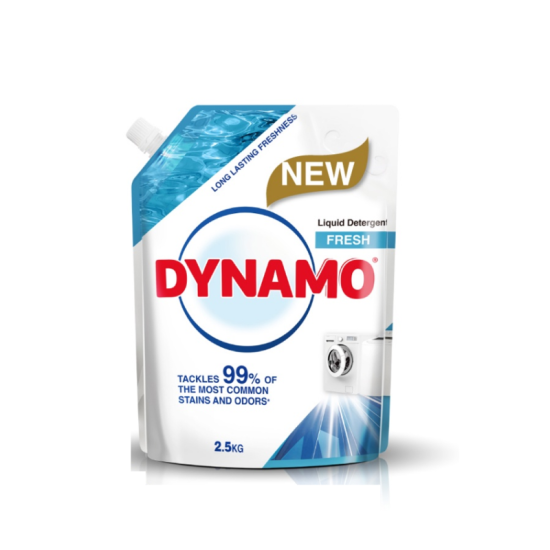 DYNAMO LIQUID DETERGENT FRESH (REFILL) 2.5KG