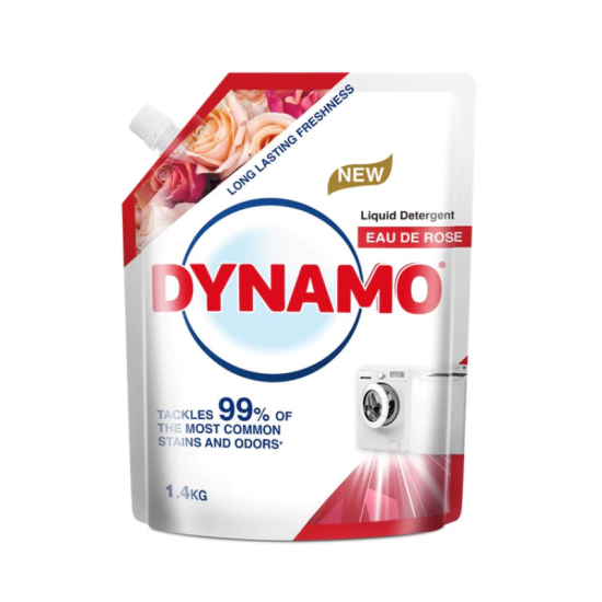 DYNAMO LIQUID DETERGENT (REFILL) EAU DE ROSE 1.4KG