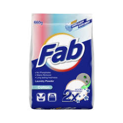 Fab Laundry Powder Cotton 660g Fab Laundry Powder Cotton 660g