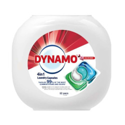 DYNAMO 4in1 Laundry Cap EAU DE Rose 10ml*52pcs DYNAMO 4in1 Laundry Cap EAU DE Rose 10ml*52pcs