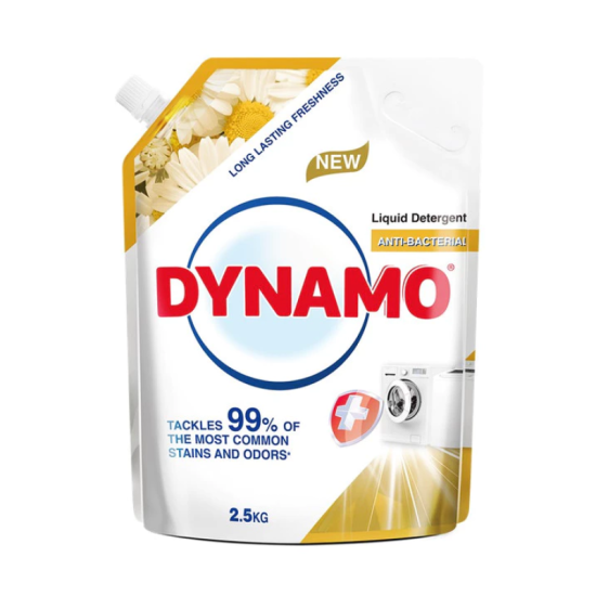 DYNAMO LIQUID DETERGENT (REFILL) ANTIBACTERIAL 2.5KG