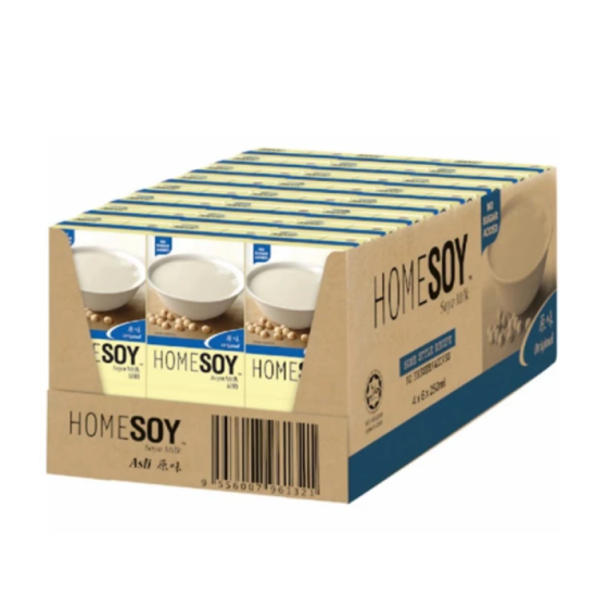 HOMESOY NO SUGAR ADDED 250ML*6 *4