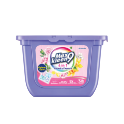 MAXKLEEN9 4IN1 COLOUR CARE LAUNDRY CAPSULE 40'S