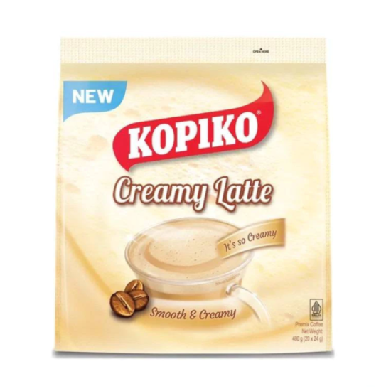 KOPIKO CREAMY LATTE 24GM*20'S