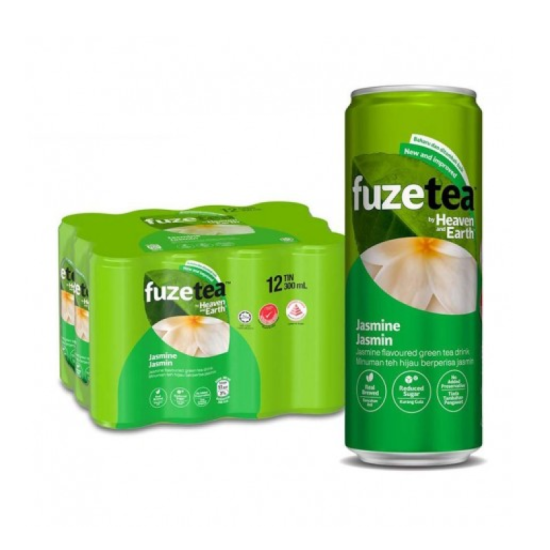 FUZE TEA ICE JASMINE GREEN TEA 300ML *12