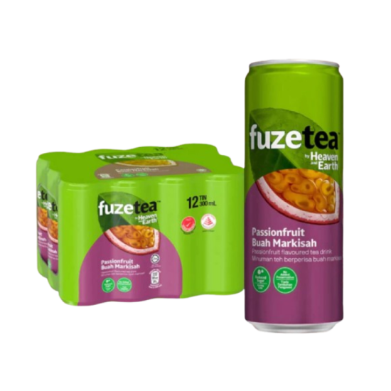 FUZE TEA ICE PASSION FRUIT 300ML *12