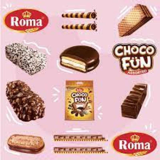 ROMA CHOCO FUN ASSORTED 454GM