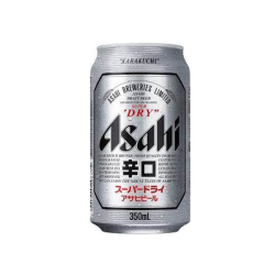 ASAHI SUPER DRY IMPORTED (CAN) 350ML ASAHI SUPER DRY IMPORTED (CAN) 350ML