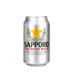 SAPPORO BEER CAN 320ML SAPPORO BEER CAN 320ML