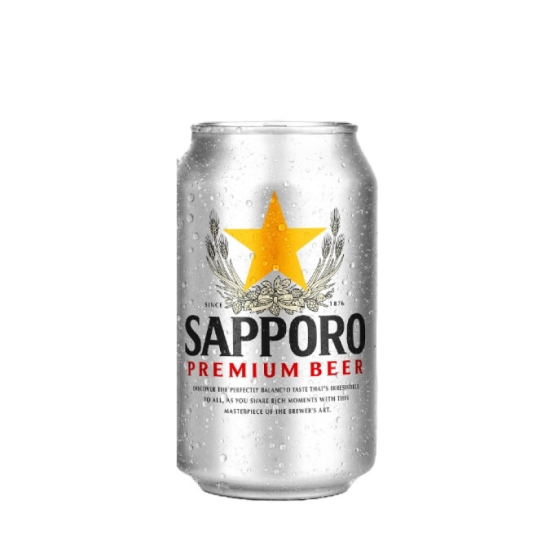 SAPPORO BEER CAN 320ML