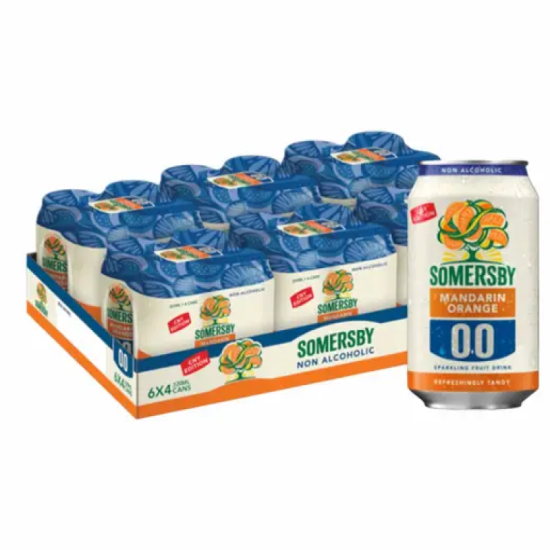 SOMERSBY MANDARIN ORANGE 0.0 320ML*24