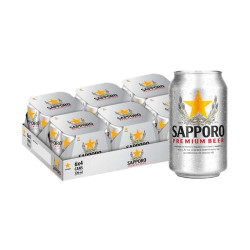 SAPPORO BEER CAN 320ML*24 SAPPORO BEER CAN 320ML*24
