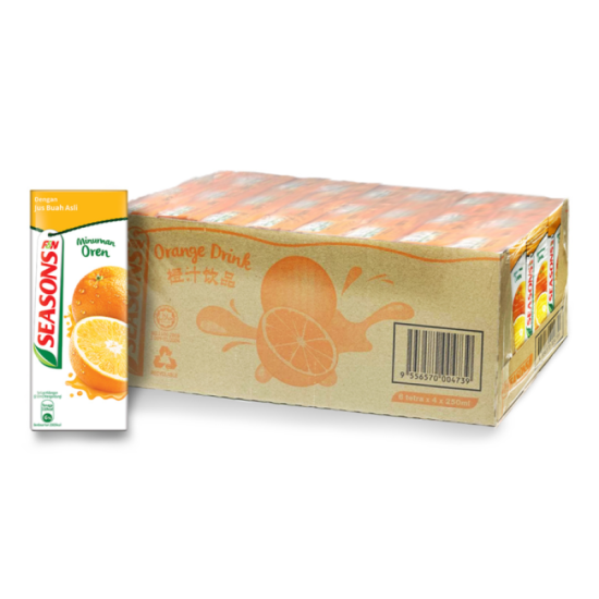 F&N SEASONS ORANGE 250ML*6*4