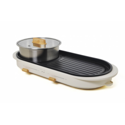 HANABISHI ELECTRIC HOT POT WITH GRILL HA3919SB HANABISHI ELECTRIC HOT POT WITH GRILL HA3919SB