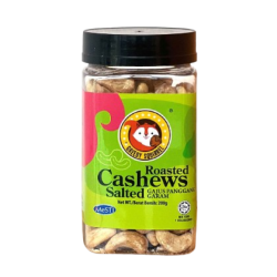 GREEDY SQUIRREL BAKED SALTED CASHEW 200GM GREEDY SQUIRREL BAKED SALTED CASHEW 200GM