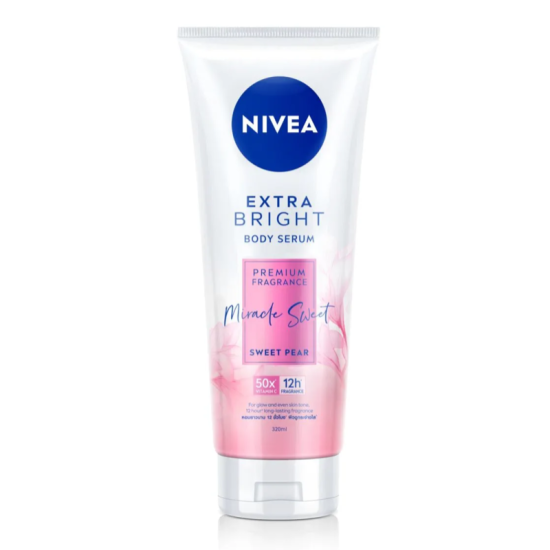 NIVEA BODY LOTION EXTRA BRIGHT MIRACLE SWEET 320ML