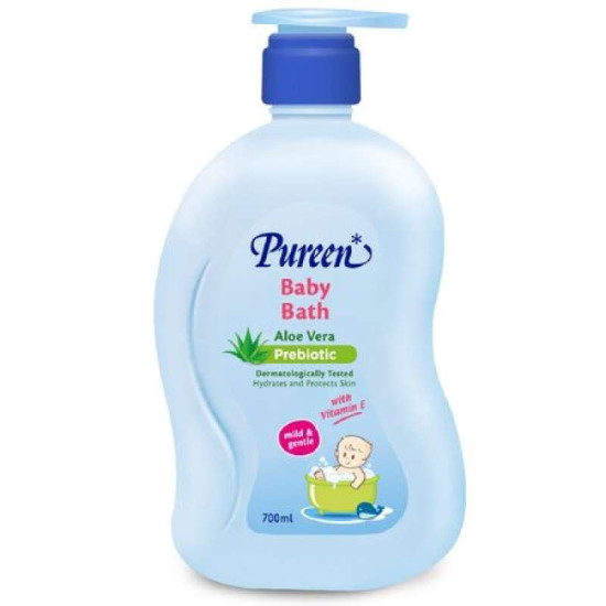 PUREEN BABY BATH WITH ALOE VERA (PREBIOTIC) 700ML