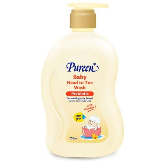 PUREEN BABY HEAD TO TOE WASH (PREBIOTIC) 700ML