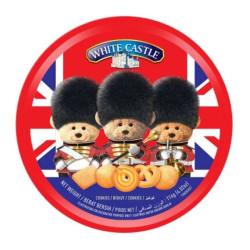 WHITE CASTLE BUTTER COOKIES TEDDY 114GM WHITE CASTLE BUTTER COOKIES TEDDY 114GM