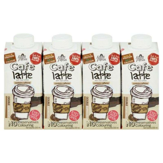 FARM FRESH UHT CAFE LATTE 200ML*4S