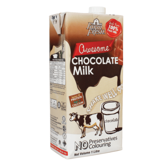 FARM FRESH UHT CHOCOLATE MILK 1L