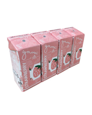 YARRA UHT STRAWBERRY MILK 200ML* 4's