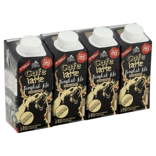 FARM FRESH UHT CAFE LATTE TONGKAT ALI 200ML*4S