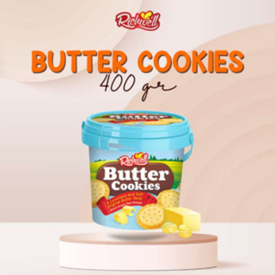 RICHWELL COOKIES (BUTTER) 400GM