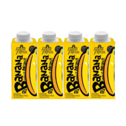 FARM FRESH UHT BANANA FLAVOURED MILK 200ML*4S