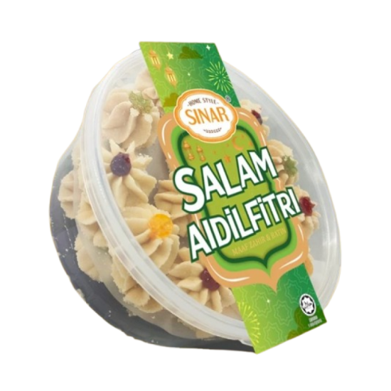 SINAR CHEESE FLOWER JELLY COOKIES 250GM