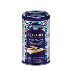 WHITE CASTLE LUXURY CREAM WAFER VANILLA 300GM WHITE CASTLE LUXURY CREAM WAFER VANILLA 300GM