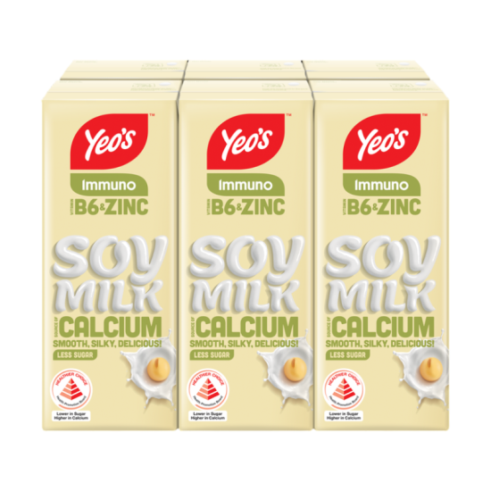 YEO'S IMMUNO SOY MILK 250ML*6's