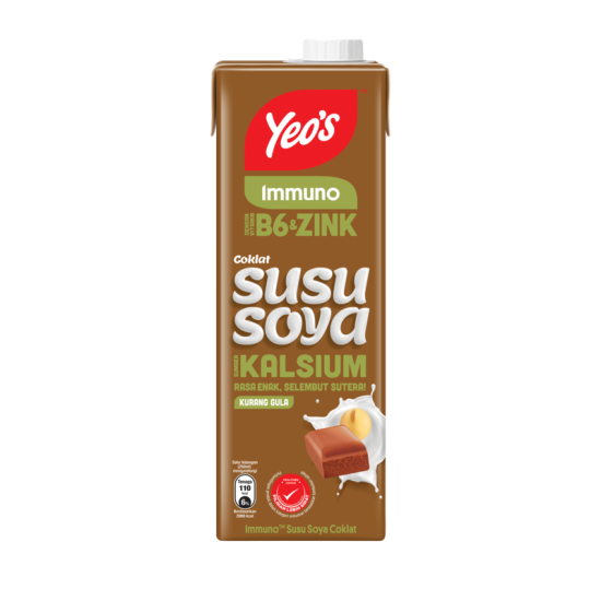 YEO'S IMMUNO CHOCOLATE SOY MILK 1L