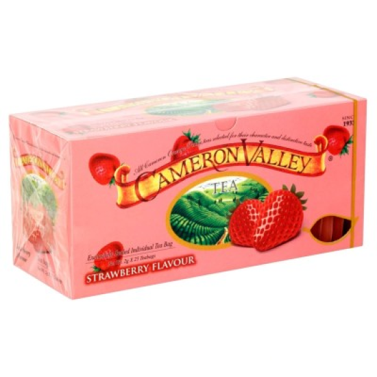 CAMERON VALLEY FLAVOURED TEA - STRAWBERRY 2GM*25'S