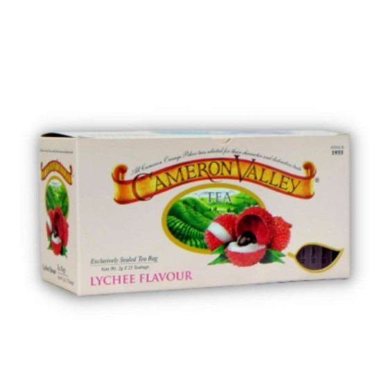 CAMERON VALLEY FLAVOURED TEA - LYCHEE 2GM*25'S