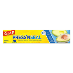 GLAD PRESS 'N SEAL FOOD WRAP 70SQFT GLAD PRESS 'N SEAL FOOD WRAP 70SQFT