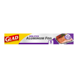 GLAD NON-STICK ALUMINUM FOIL 5M GLAD NON-STICK ALUMINUM FOIL 5M