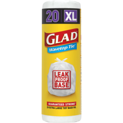 GLAD KITCHEN BAG (XL) 20CT GLAD KITCHEN BAG (XL) 20CT