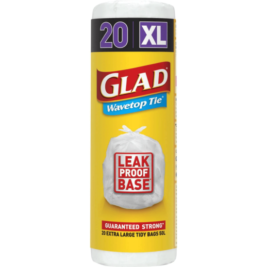 GLAD KITCHEN BAG (XL) 20CT