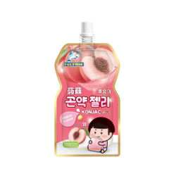 DOLPHIN KONJAC JELLY DRINK PEACH 130GM DOLPHIN KONJAC JELLY DRINK PEACH 130GM