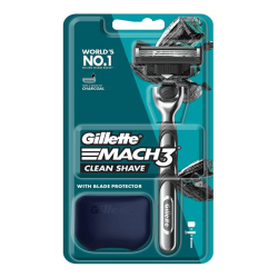 GILLETTE MACH 3 CLEAN SHAVE RAZOR 1UP GILLETTE MACH 3 CLEAN SHAVE RAZOR 1UP
