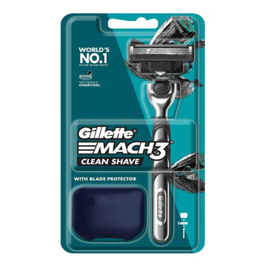 GILLETTE MACH 3 CLEAN SHAVE RAZOR 1UP