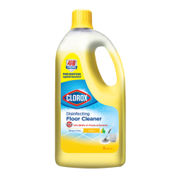 CLOROX DISINFECT FLOOR CLEANER LEMON 2L CLOROX DISINFECT FLOOR CLEANER LEMON 2L